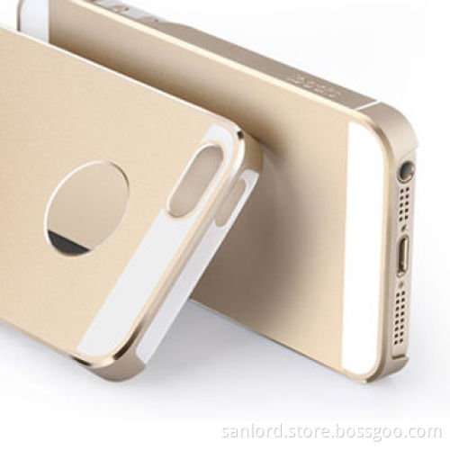 Durable Aluminium Alloy Cases for iPhone 5s with Logo Hole Design